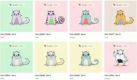 迷恋猫CryptoKitties