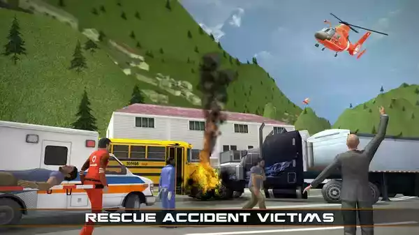 直升机救援3D游戏