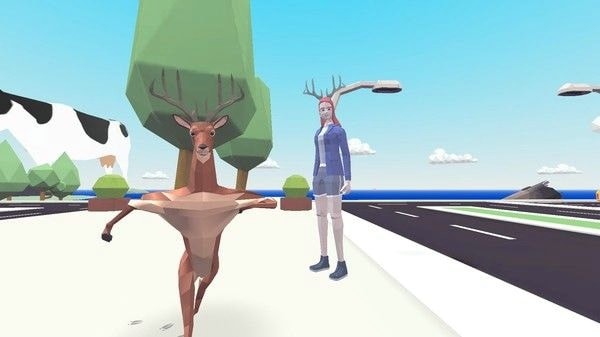 模拟鹿的游戏