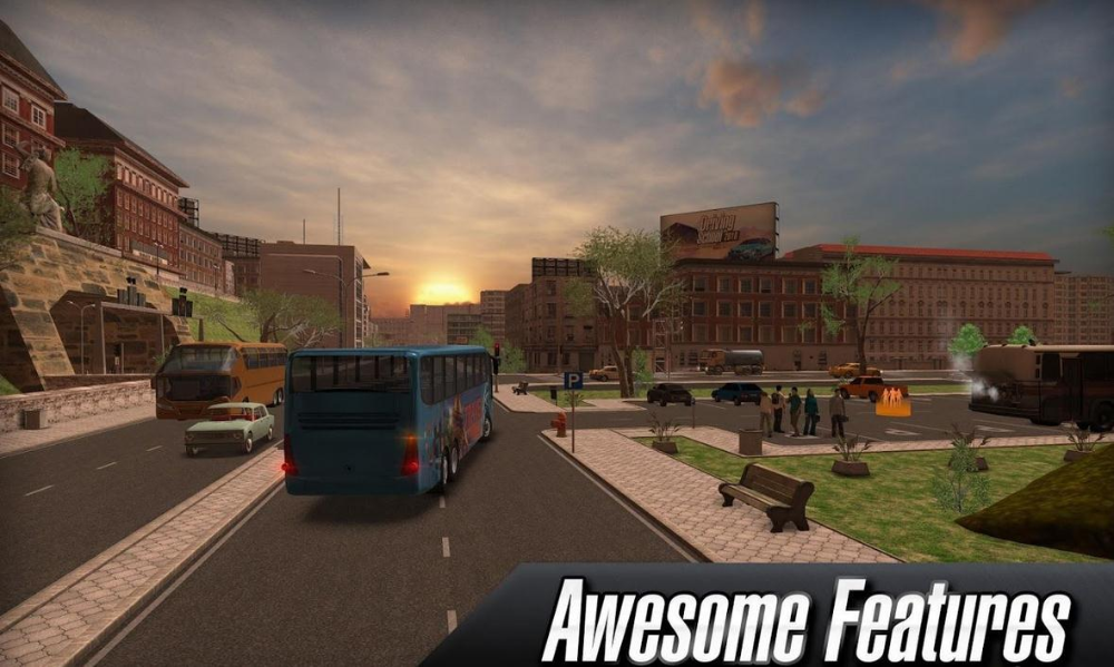 校车巴士模拟驾驶游戏