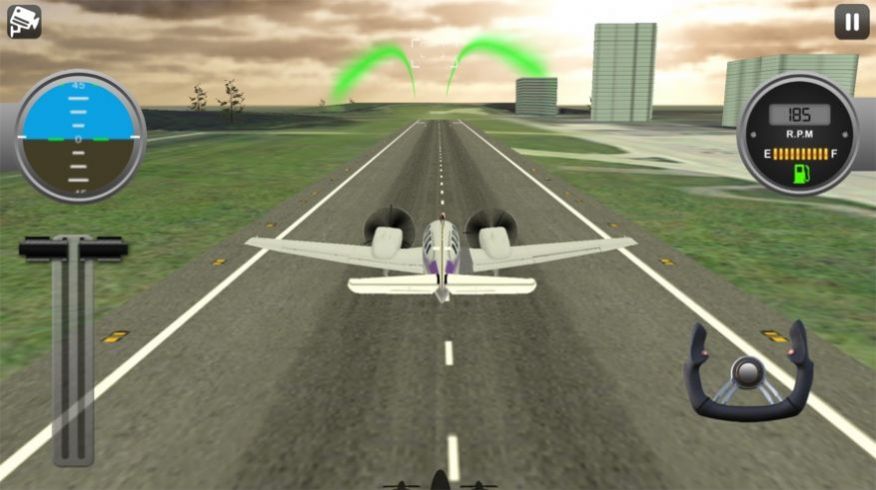 真实模拟战机飞行游戏