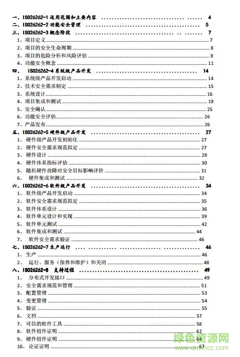 iso26262标准中文版 pdf